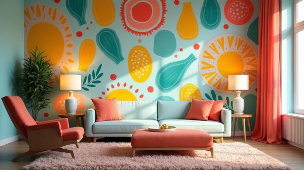 Affiche colorée : donnez vie à votre décoration intérieure